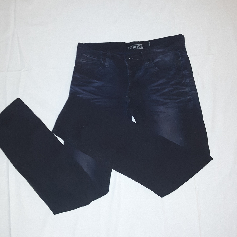 30x32 Purple tinted Rude jeans